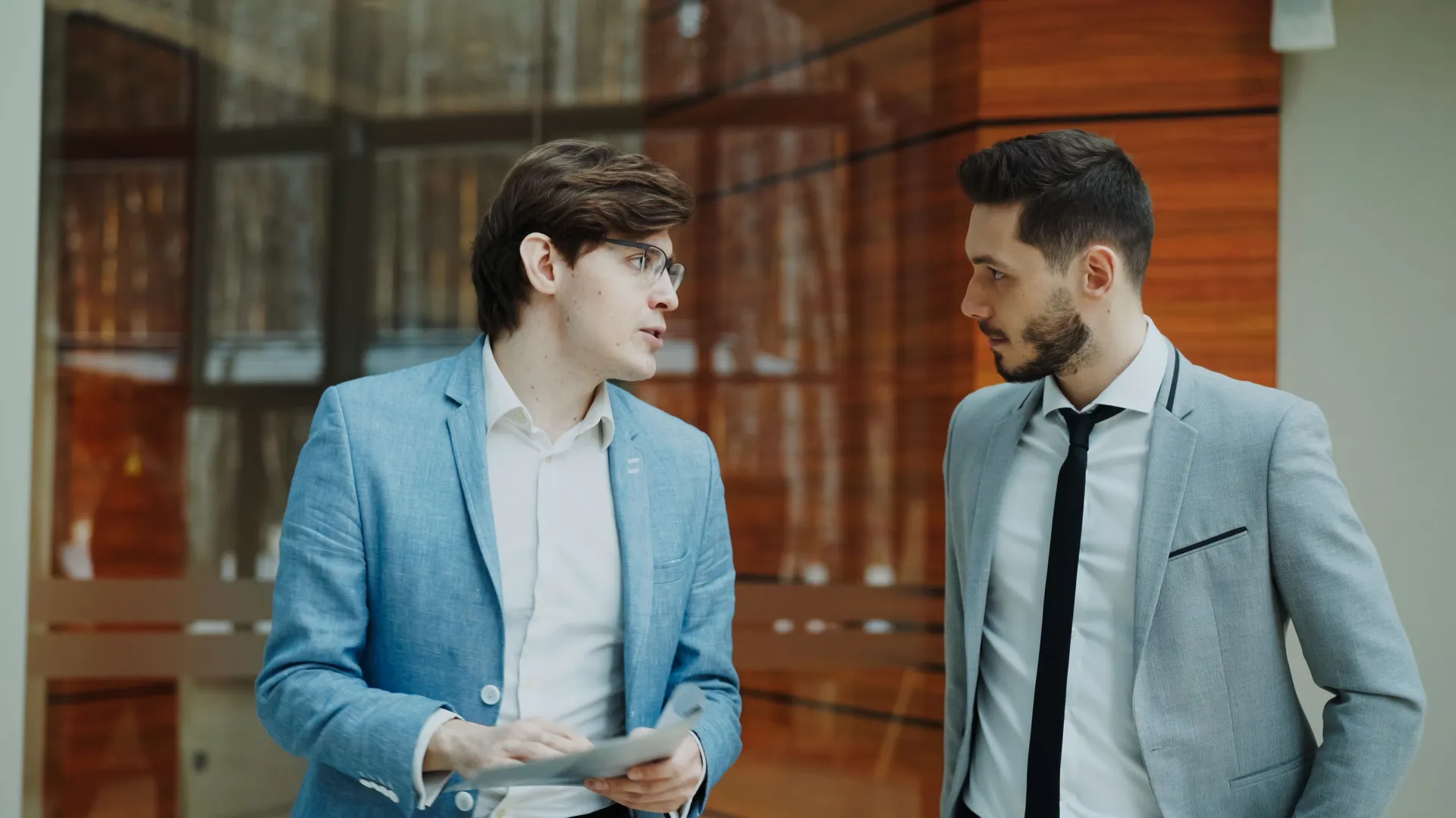 Support professional working with client